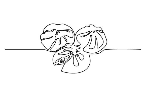 Bakpao One Continuous Line: A Unique Design Concept for Chinese Food Symbols