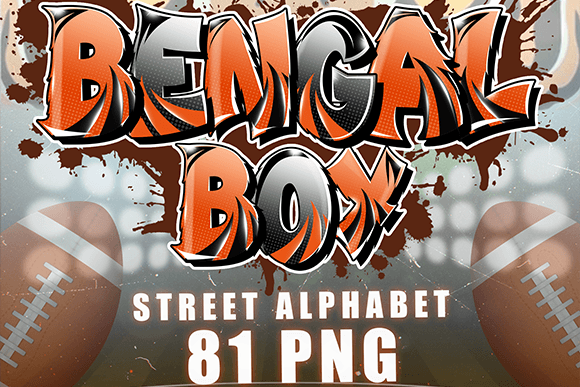 Bengal Boy Graffiti Alphabet, 81 PNG: A Creative Tool for Digital Artists