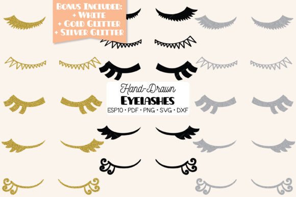 Black Eyelashes Hand-drawn Girl Eyes: A Creative Canvas for Digital Artistry