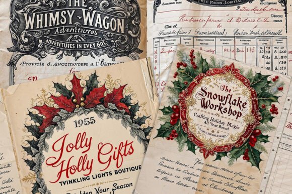 Christmas Printables Vintage Styled 2