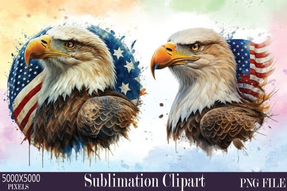 Memorial Day Watercolor Clipart 61: A Versatile Design for Creative Expression