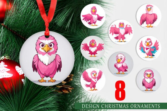 Ornament Pink Eagle Valentine: A Creative Twist on Holiday Decor