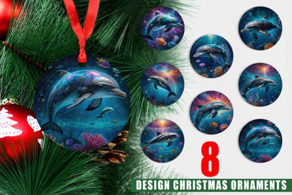 Ornament Underwater Dolphin: A Unique Christmas Decoration Option