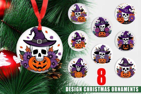 Ornament Wizard Hat Skull: A Creative Twist for Your Holiday Decor