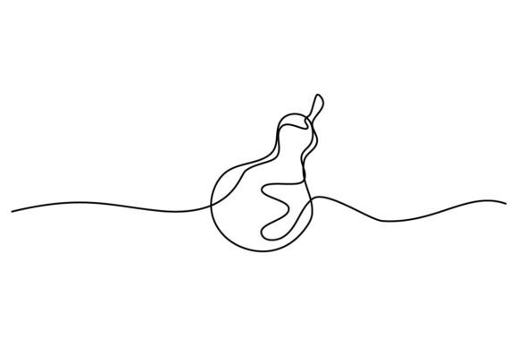 Pear One Continuous Line: A Unique Symbol of Elegance and Simplicity