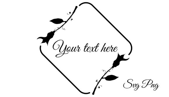 Romantic Frame: A Stylish Addition to Creative Projects