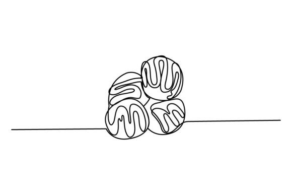 Takoyaki One Continuous Line Design