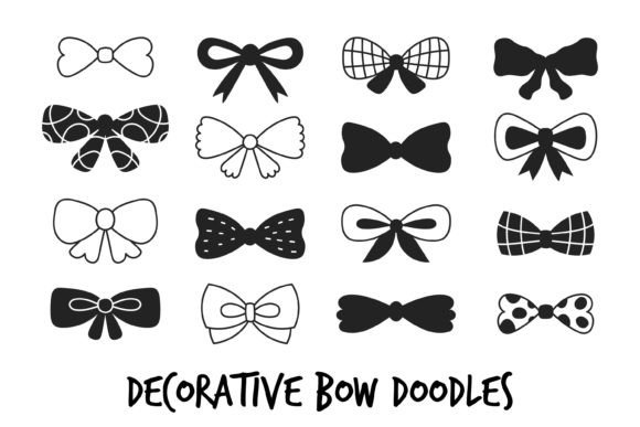 Vintage Bow Doodles